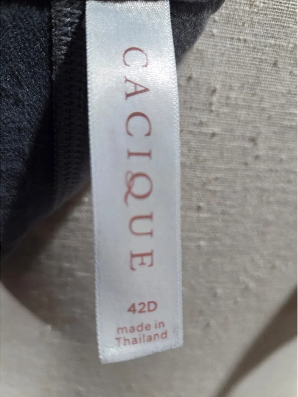 Cacique Unlined Full Coverage No Wire bra 42D